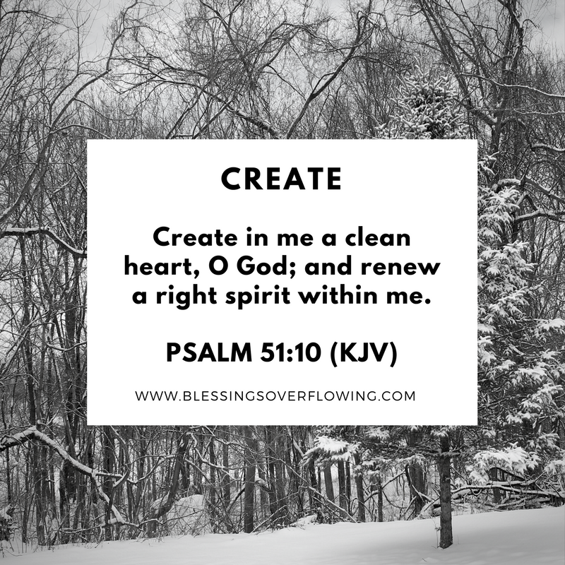 My Word of the Year for 2018 Is Create